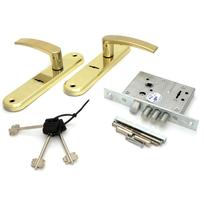 Замок врезной ЗВ 9-16-13 мо55 латунь